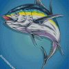 Tuna Fish Illustration diamond painting