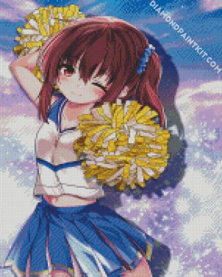 Anime Cheerleader Girl diamond painting