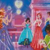 Barbie Princesses diamond painting