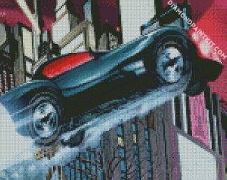 Batman Car Batmobile diamond painting