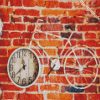 Bicycle Clock diamond painting