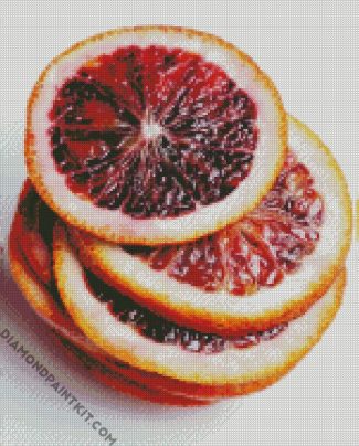 Blood Orange Citrus diamond painting