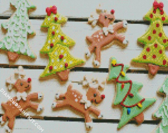 Christmas Cookies diamond painting