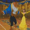 Disney Beauty And Beast In Ballroom diamond painting