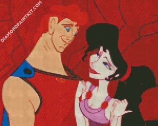 Disney Hercules And Megara diamond painting