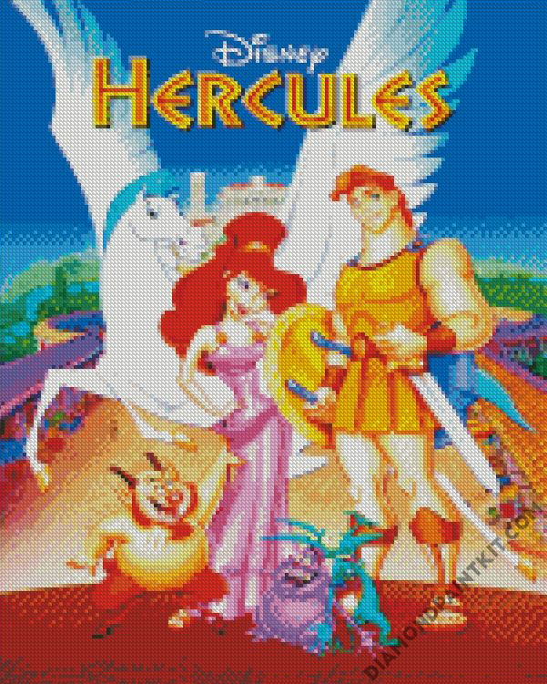 Disney Hercules Film - 5D Diamond Painting 