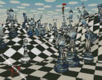 Fantasy Chess Play diamond painting