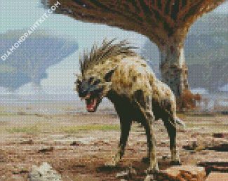 Fantasy Hyena diamond painting
