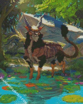 Fantasy Beast Deer diamond painting