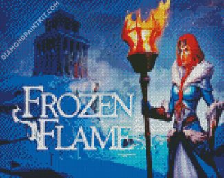 Frozen Flame diamond painting