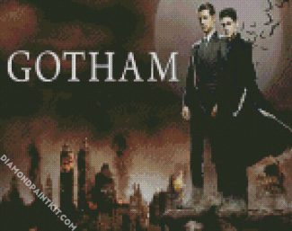 Gotham Serie Poster diamond painting