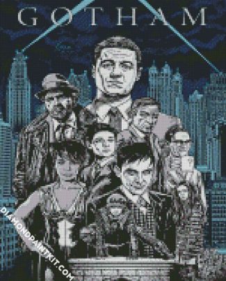 Gotham TV Serie Poster diamond painting