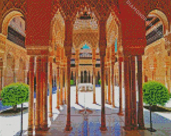 Granada Andalusia Alhambra diamond painting