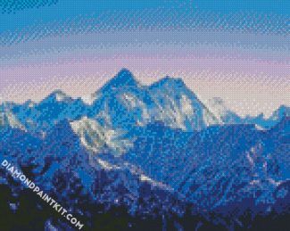Himalayas Mountains diamond painting