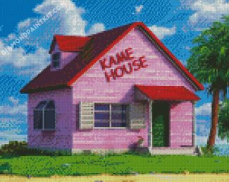 Kame House diamond painting