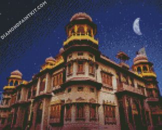 Karachi Mohatta Palace diamond painting