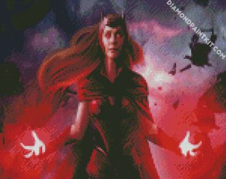 Marvel Hero Wanda diamond painting