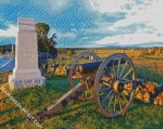 National Military Park Gettysburg diamond painting