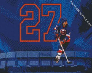 New York Islanders Player diamond painting