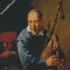 Old Bagpipe Player diamond painting