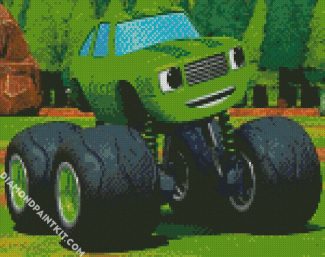 Pickle Blaze And The Monster Machines diamond painting