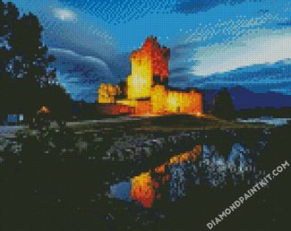 Ross Castle Killarney Ireland diamond painting