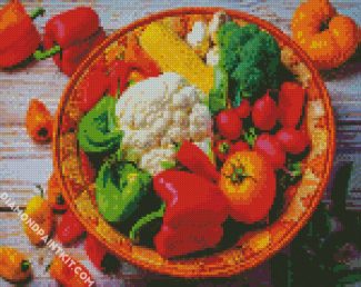 Vegetables Food diamond painting