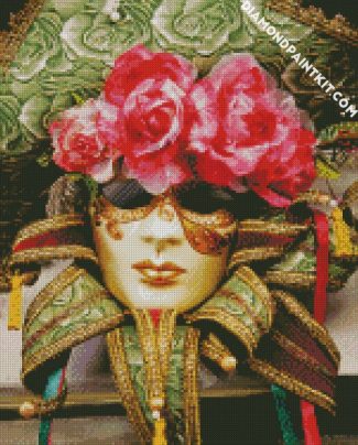 Venice Carnival Mask diamond painting