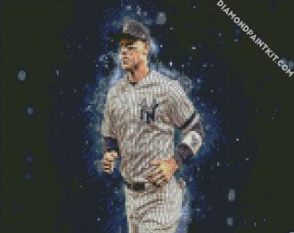 Aaron Judge Ny Yankee Player diamond painting