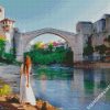 Bosnia Old Bridge diamond painting