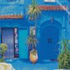 Chefchaouen The Blue Perl diamond painting
