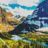 Glacier National Park Montana diamond painting