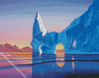 Greenland Iceberg diamond painting