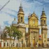 Guatemala Cathedral diamond painting