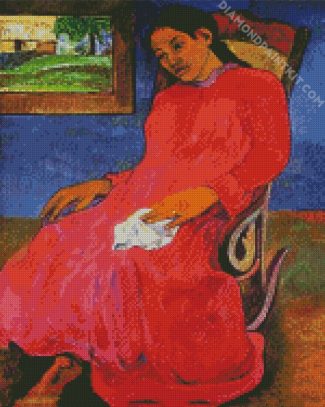 Melancholic Paul Gauguin diamond painting