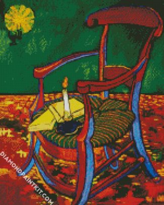Van Gogh Gauguins Chair diamond painting