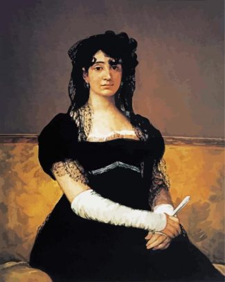 Antonia Zarate Goya Art diamond painting