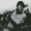 Babe Ruth Baseballer diamond painting