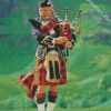 Bagpiper Playein Bagpipes In The Highlands diamond painting