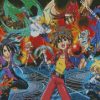 Bakugan Battle Brawlers Manga Anime diamond painting
