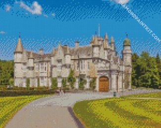 Balmoral Castle In Scotland diamond painting