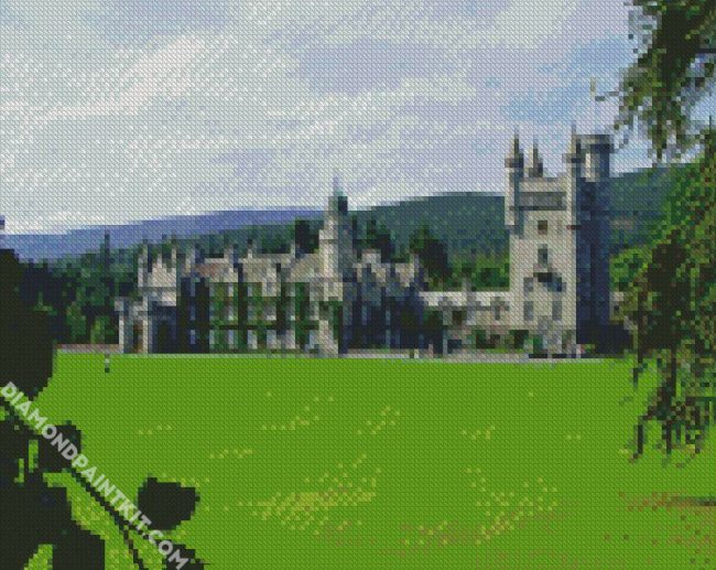 Balmoral Castle In UK diamond painting