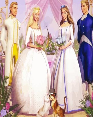 Barbie Wedding diamond painting