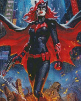 Batwoman Heroine diamond painting