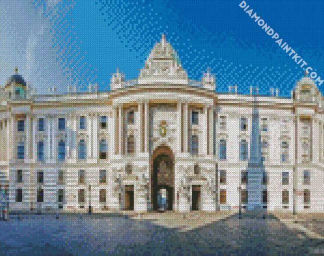 Belvedere Palace In Wien diamond painting