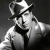 Black And White Humphrey Bogart diamond painting