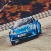 Blue Renault Alpine Racing diamond painting