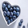 Blueberries In Heart Bowl diamond painting