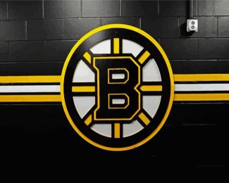 Bruins Ice Hockey logo Team diamond painting