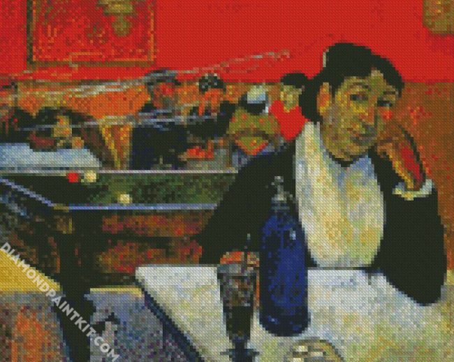 Cafe Arles Paul Gauguin diamond painting